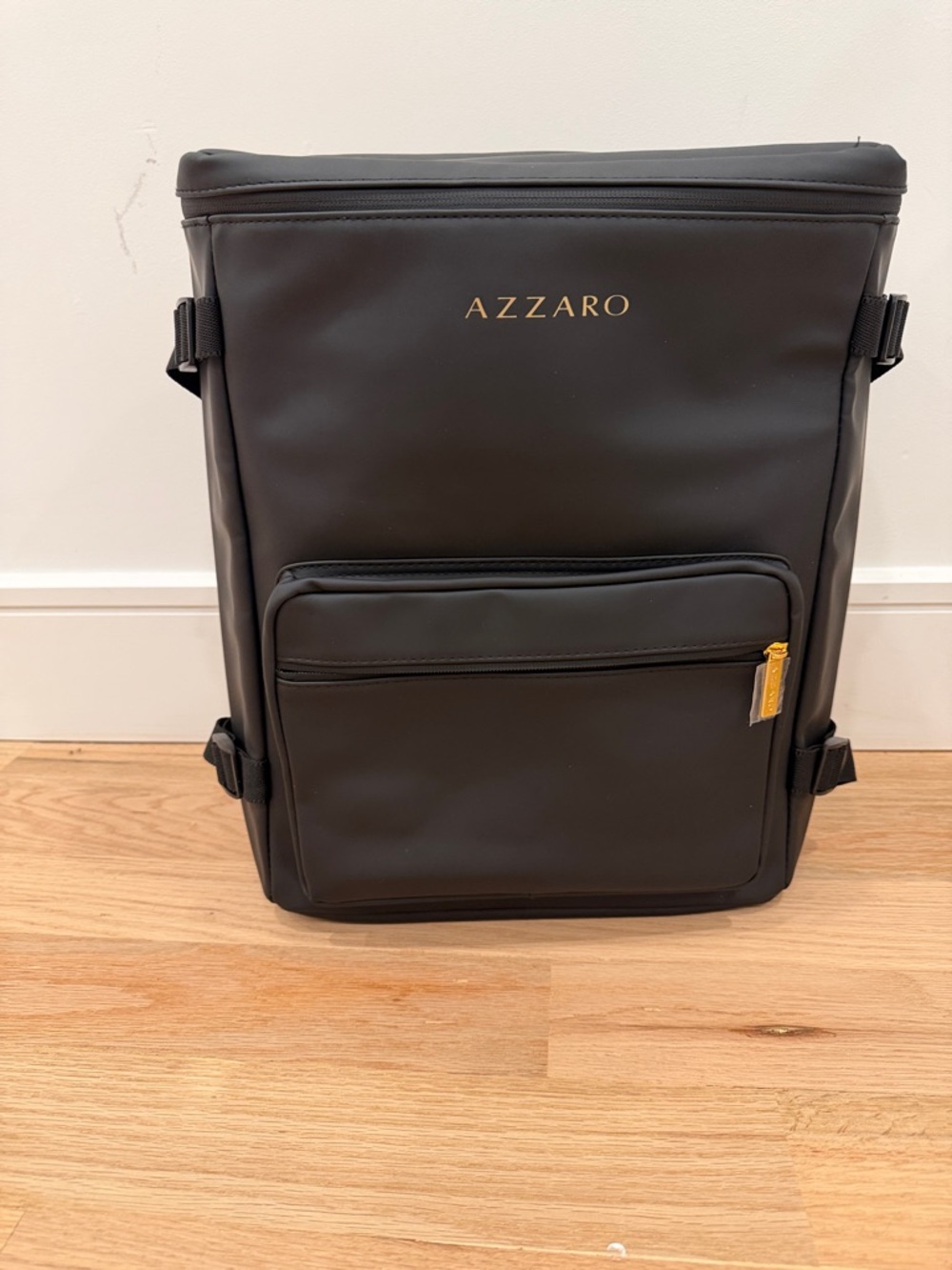 Azzaro Black Men’s Backpack - Urban Travel Pack